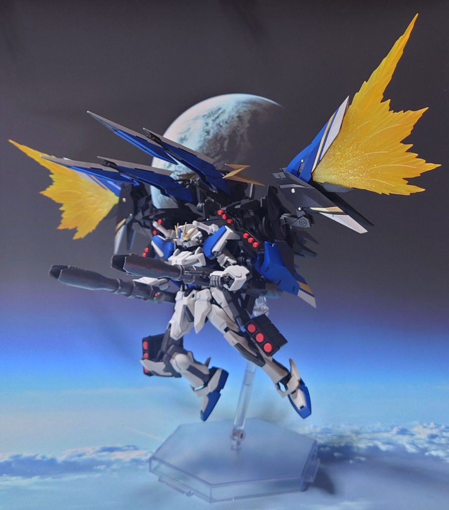EG 1/144 ビルドストライクエクシードギャラクシーk+マグナストライカー–4枚目/制作者：黒井 響介