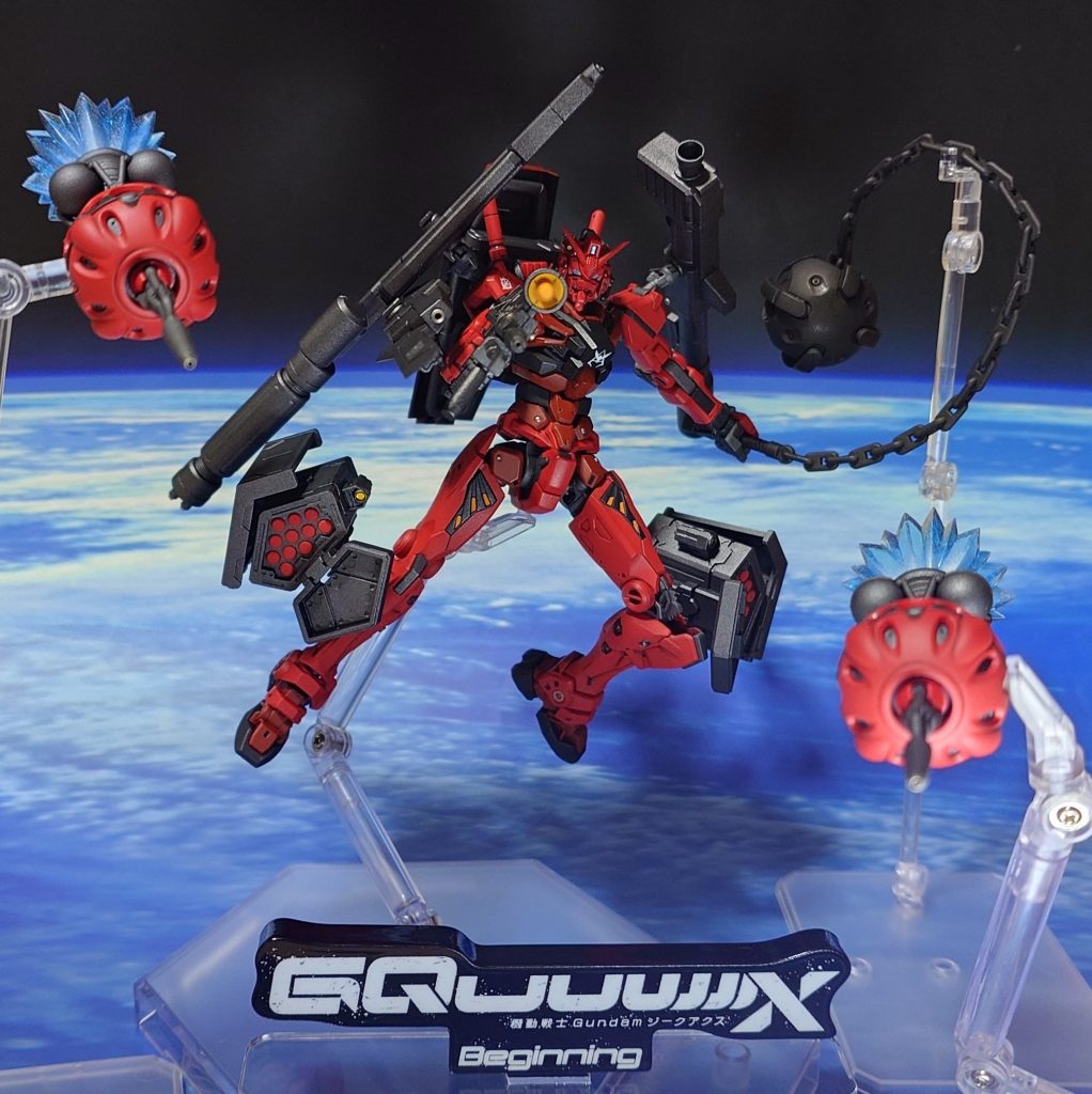 HG 1/144 赤いガンダム(紅ウェポン装備)–6枚目/制作者：黒井 響介