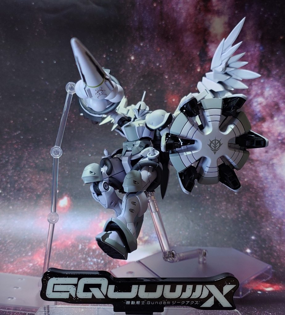 HG 1/144 エグザベ専用ギャン(ハクジ・カナフ装備)–6枚目/制作者：黒井 響介