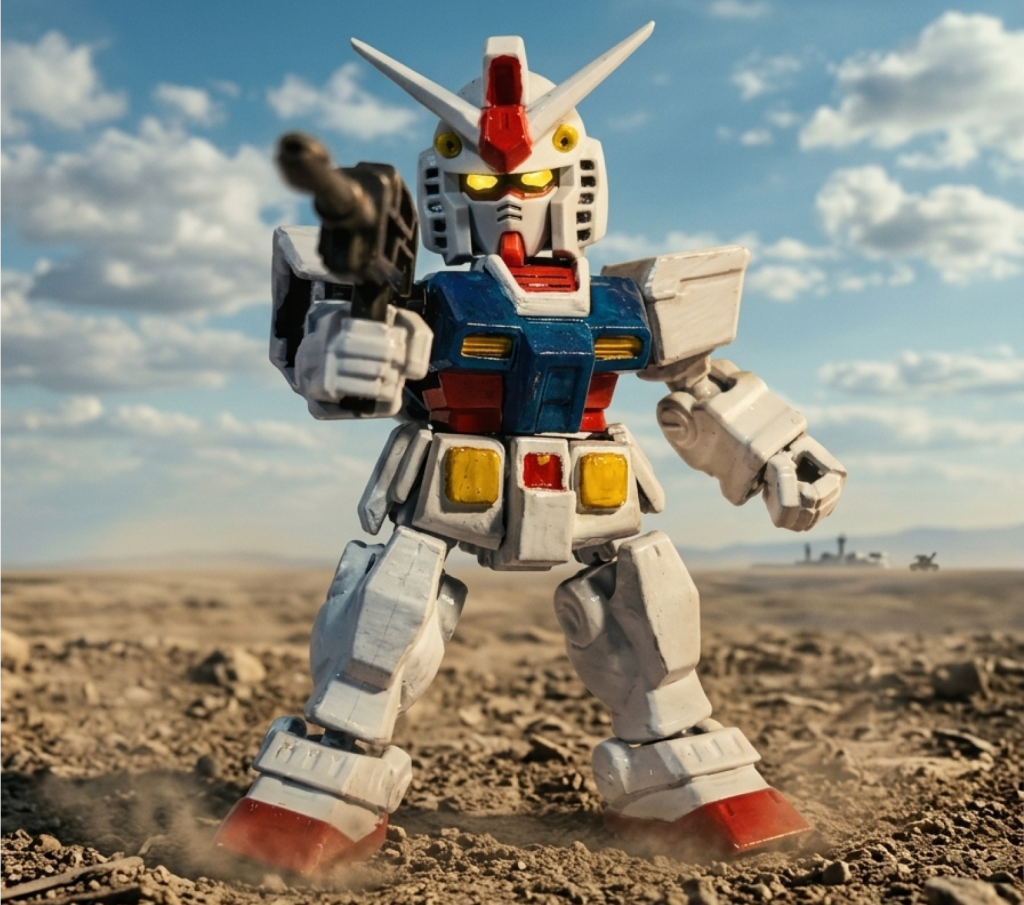 【モビリティジョイント】プロトタイプガンダムBカラー。