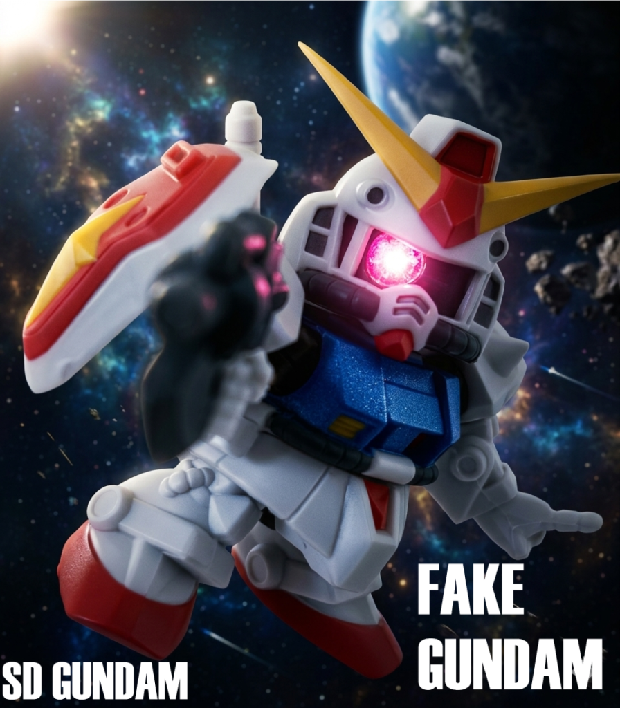 【ガシャポン戦士NEXT】にせガンダム