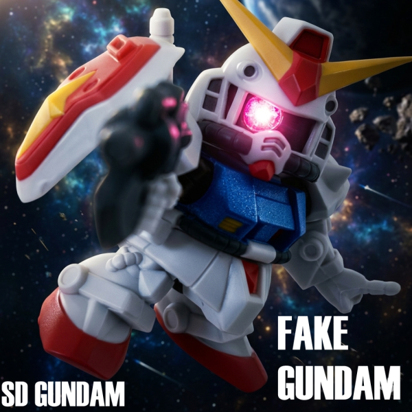【ガシャポン戦士NEXT】にせガンダム