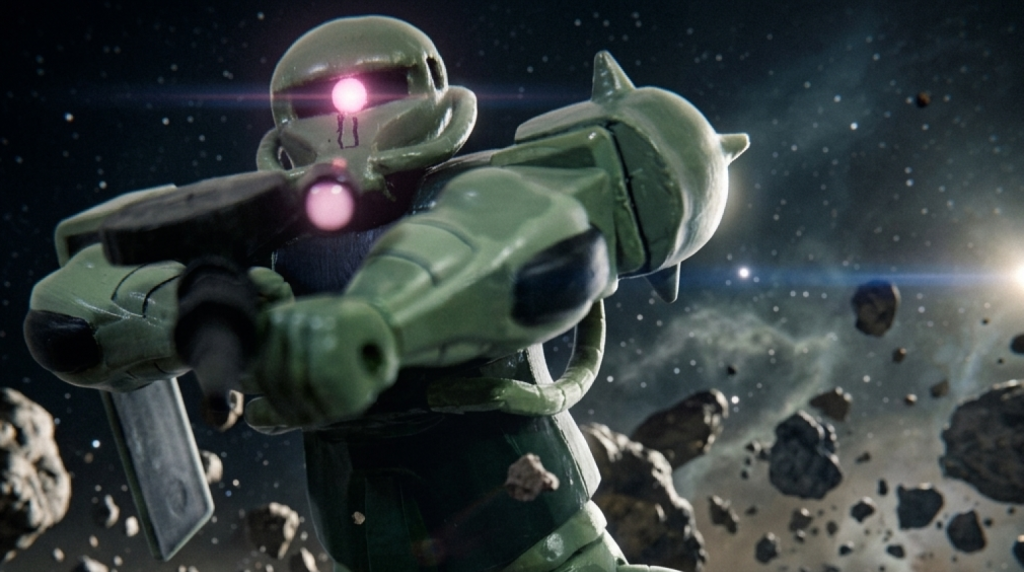 レトロな旧キットは改造と撮り方ひとつで大化けする代物で、いまだに多くのモデラーのハートをつかんで離さない。