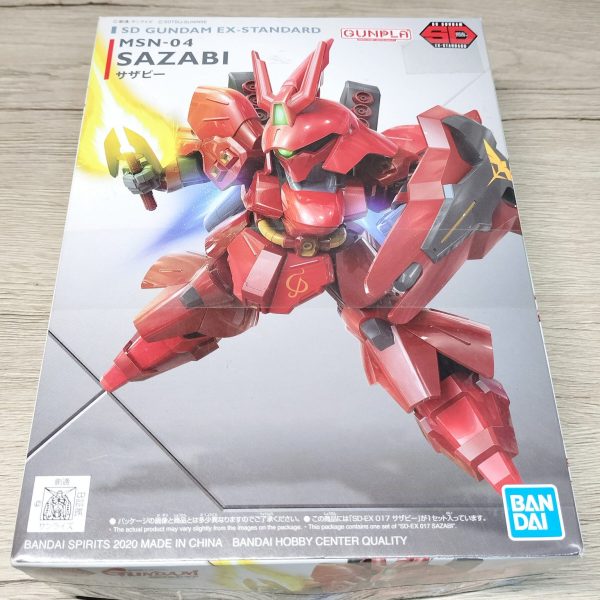 SDガンダム EXスタンダード MSN-04 サザビー 制作0