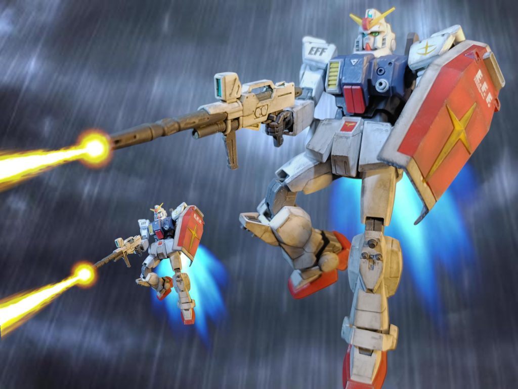 ④終焉（陸戦型ガンダム＆スナイパーⅡVSヤーコブ機）