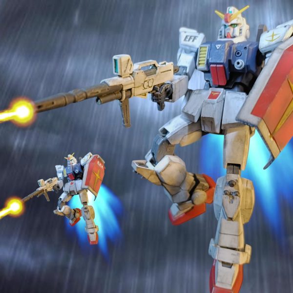 ④終焉（陸戦型ガンダム＆スナイパーⅡVSヤーコブ機）