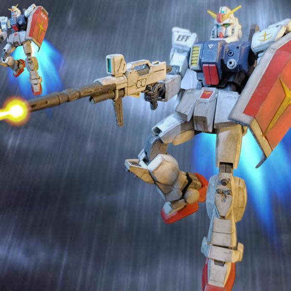 ④終焉（陸戦型ガンダム＆スナイパーⅡVSヤーコブ機）