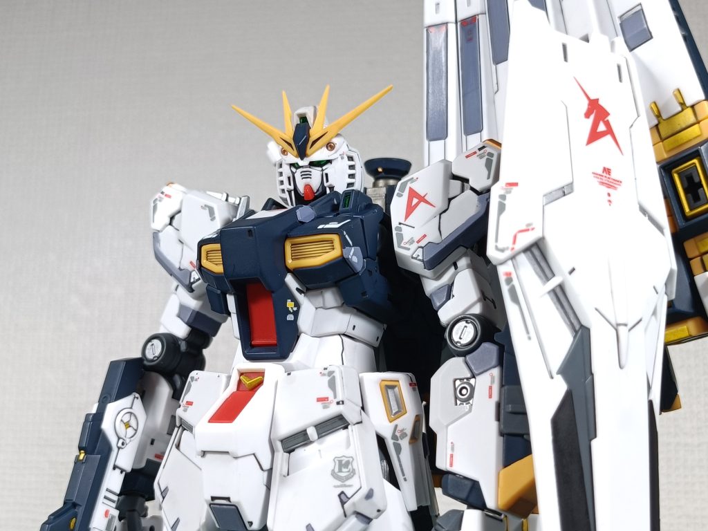 RG νガンダム 成形色仕上げ