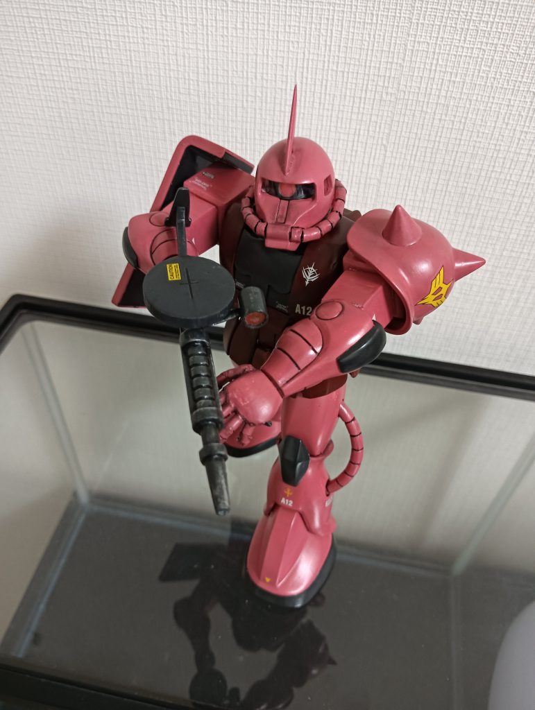 シャア専用ザク 旧キット 1/100
