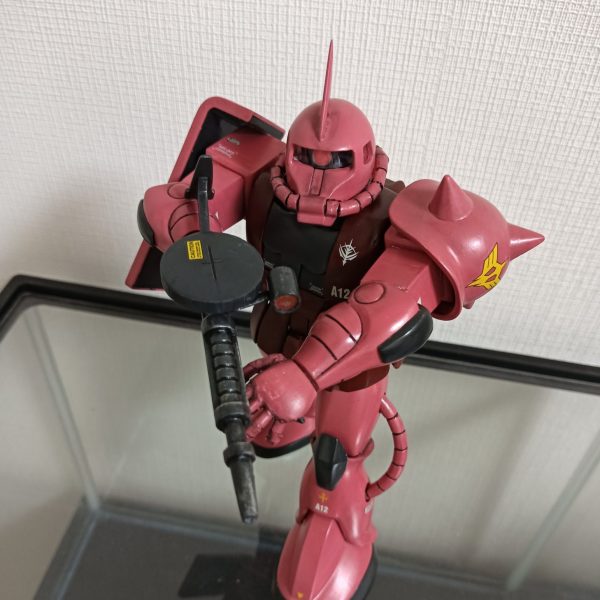 シャア専用ザク 旧キット 1/100
