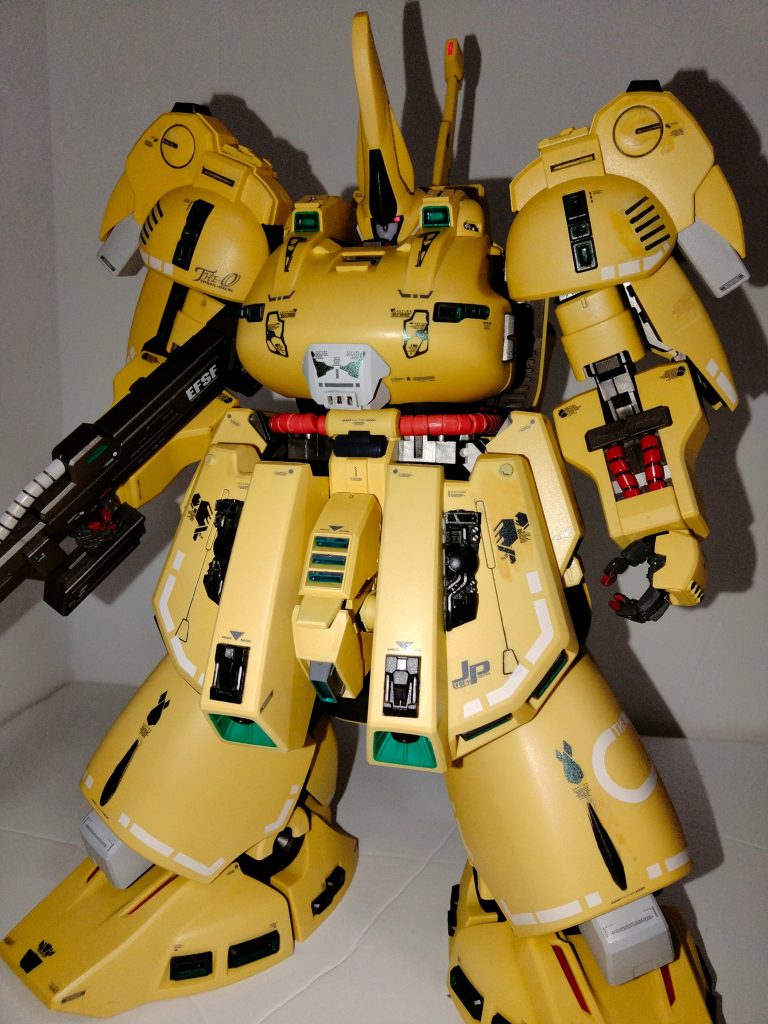 いろいろ言われているMGジ・オですが作ってて色々イジれて楽しかったですね。大きさもあるので見応えのあるキッドでした😁