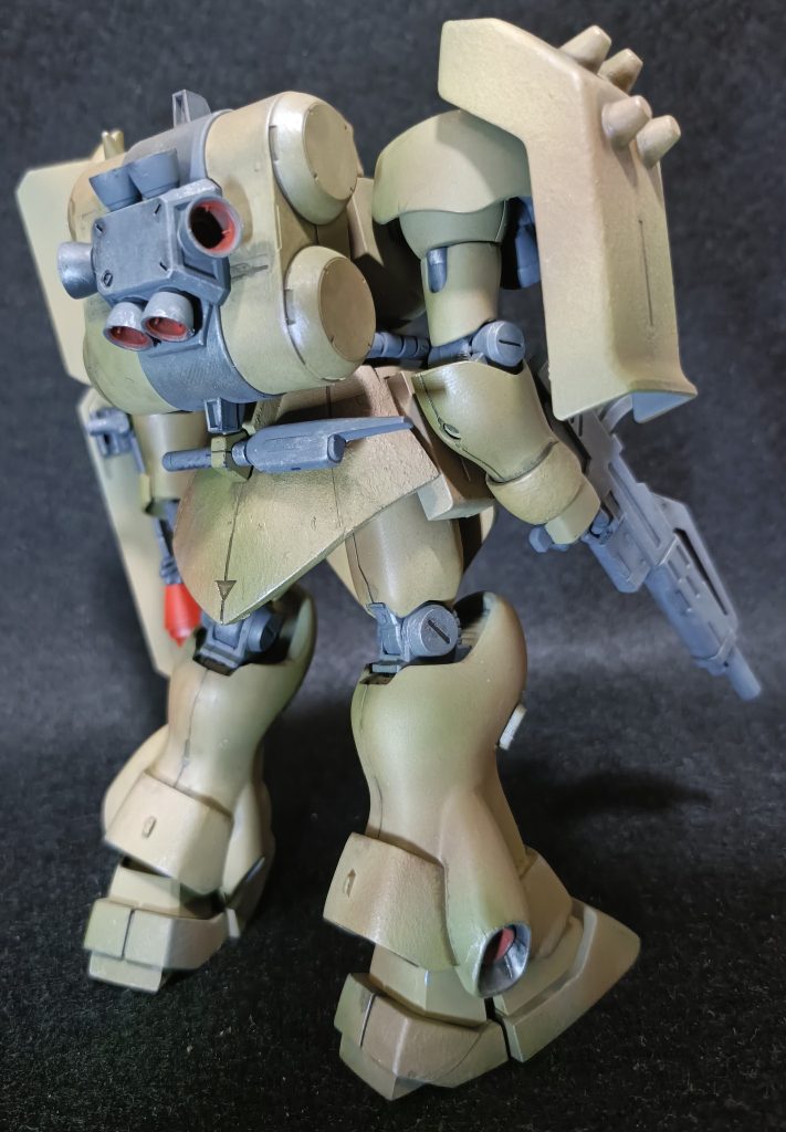 一般機後ろから。