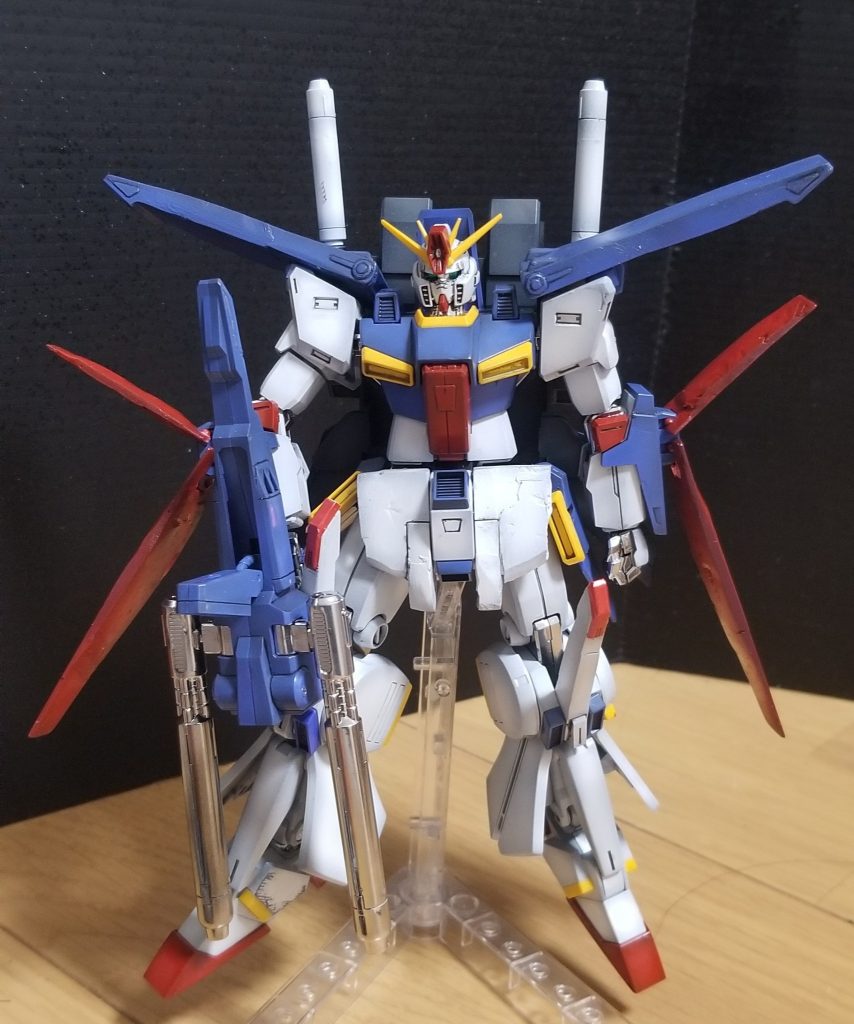 HG  強化型風　ZZガンダム–2枚目/制作者：nabewobilly