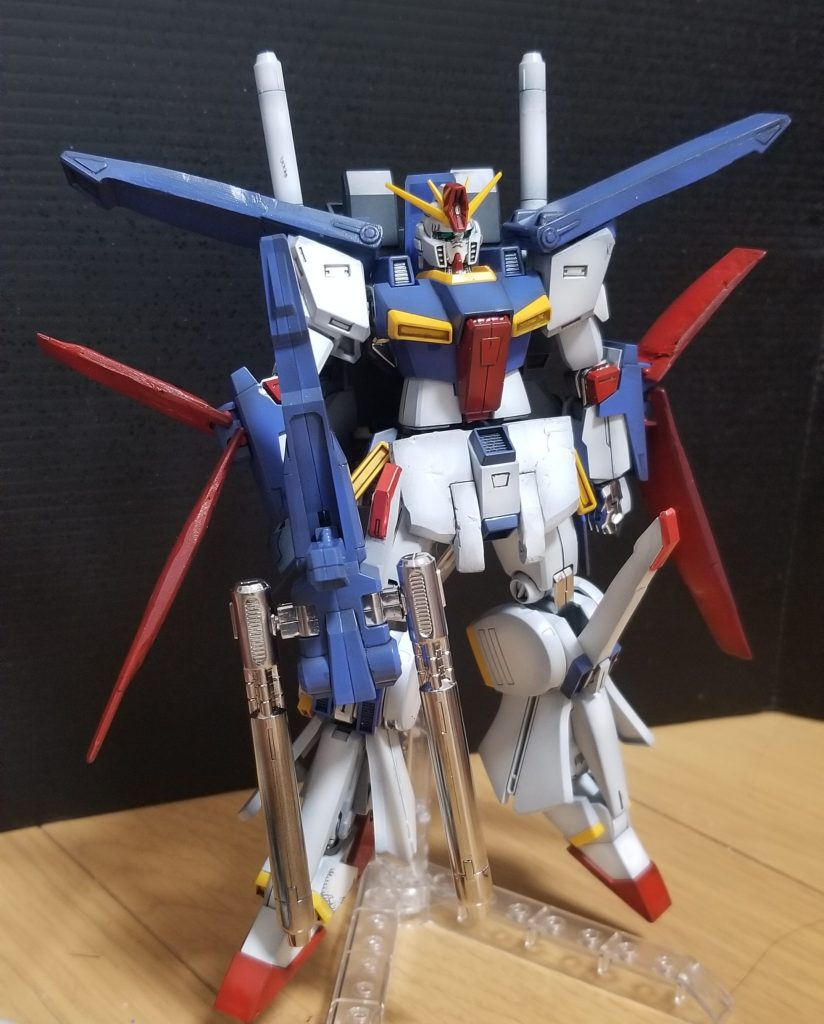 HG  強化型風　ZZガンダム