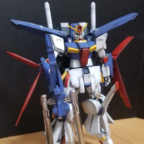 HG  強化型風　ZZガンダム