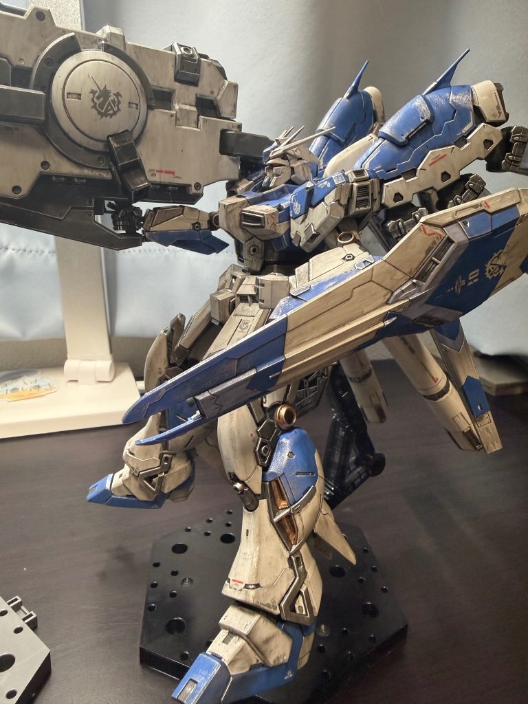 RGHi-νガンダム　ウェザリング仕上げ–4枚目/制作者：ozk