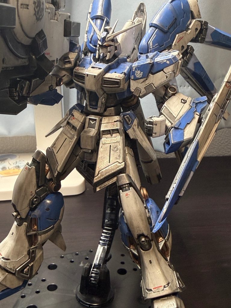 RGHi-νガンダム　ウェザリング仕上げ–2枚目/制作者：ozk