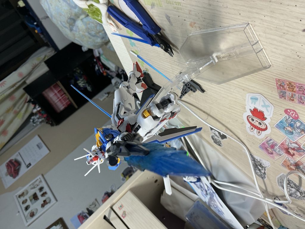 HGガンダムキャリバーン&HGガンダムエアリアル–6枚目/制作者：M.R