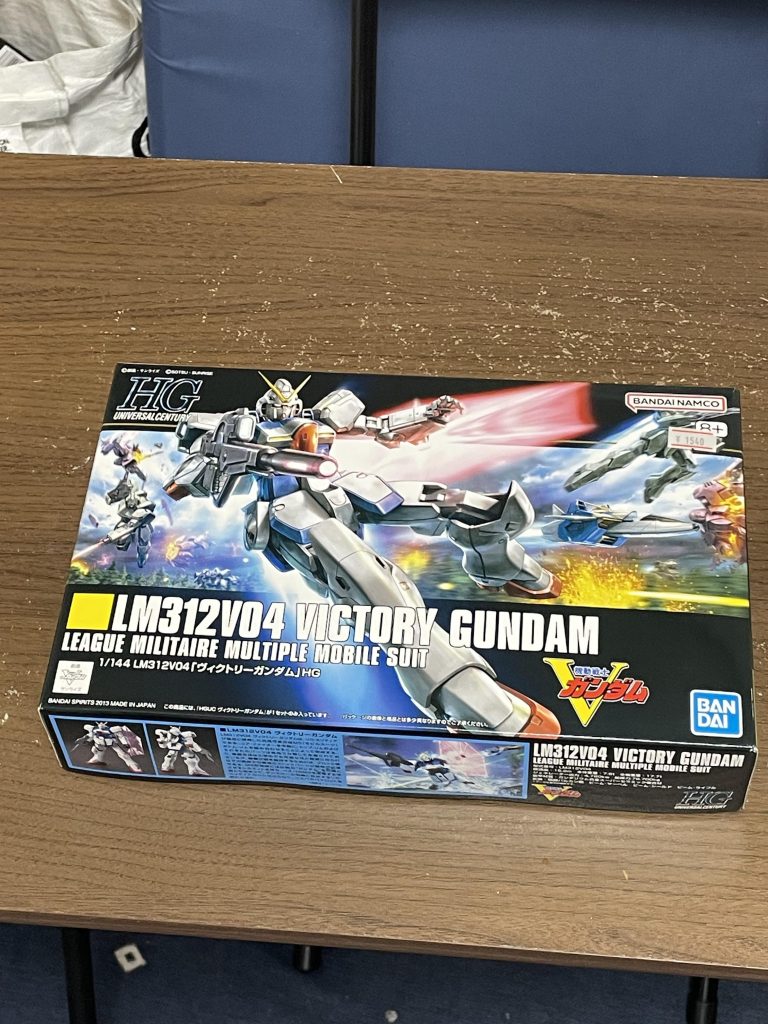作品名：Vガンダム<p>前々から欲しかったのが見つかってつい… 6月くらいには手をつけられる様頑張ります</p>
