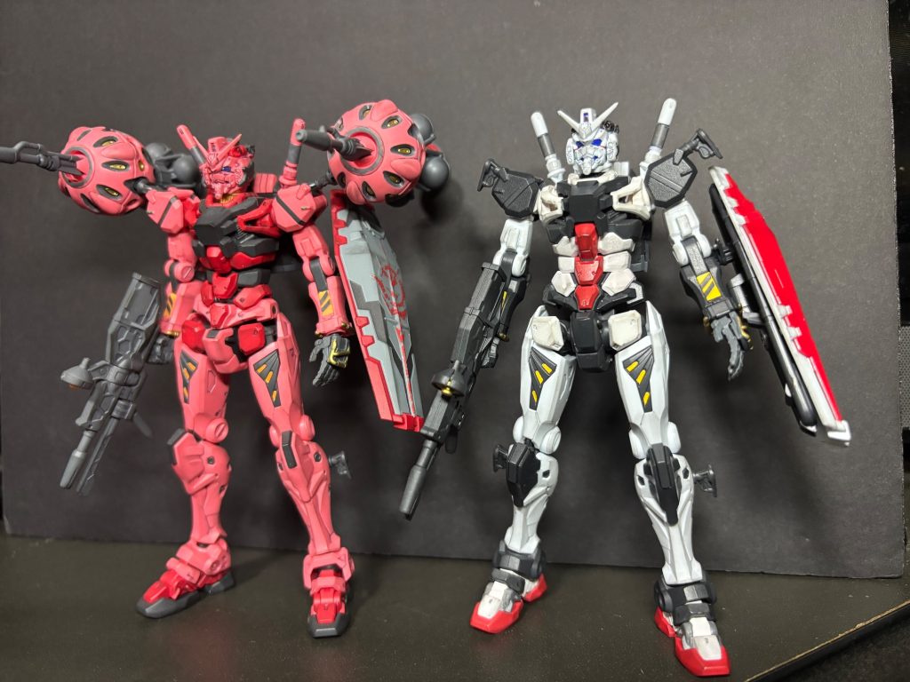 赤いガンダムと！ご覧くださりありがとうございました😊🙏