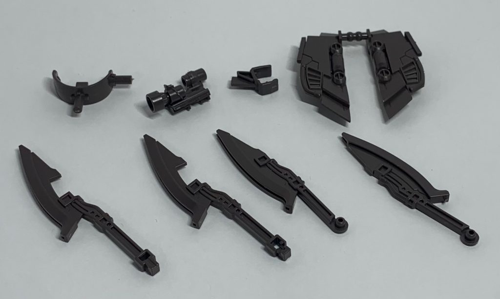 最後に余剰パーツ等。関節部分に「HGUC シナンジュ」が流用されているためその使用しない差分が余ります。胸部下のディテール付きのシナンジュのものとスタインのプレーンなものはお好みで組み換えれますし、脚部スラスターの色分けも同様にランナーの構成上、変更可能ですね〜！稼働範囲等はシナンジュより動くなっていますし、プロトタイプ感が強くカッコいいですね！＊＊＊ビルドダイバーズ二次小説「陰キャアイドルはGBN〈惑星〉を救いたい。」こちらのつぶやきによる【試し読み】またpixivにて更新中です〜！◇◇◇またハーメルン版「陰キャだけどアイドルはじめてGBN〈惑星〉を救う話。」も同様に更新中です〜！面白い！と思ったらお気に入り登録また星による評価などありますと励みになります〜！二次創作にご興味のある方はぜひ〜！&nbsp;