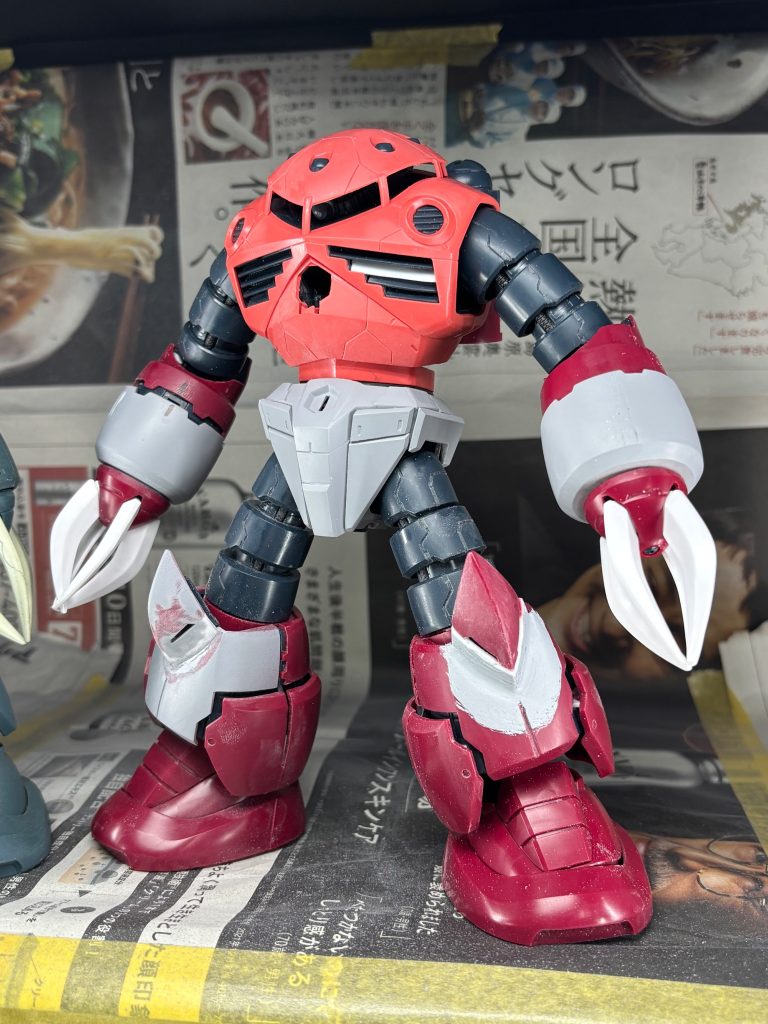 サフ部が改造箇所。あとはスジボリです。以上です。