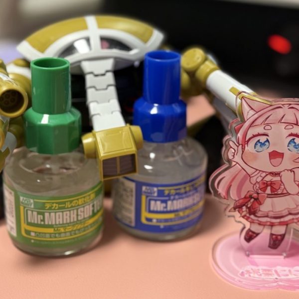 今週の土曜日に初水転写デカール？チャレンジするので…