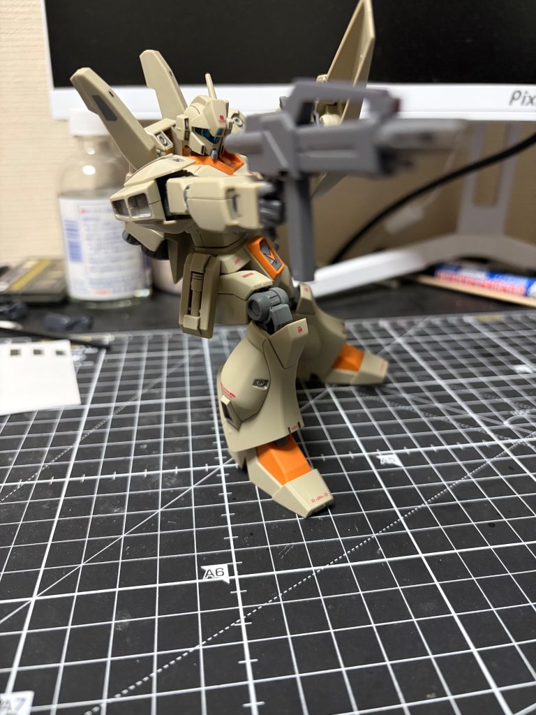 ポージングジェガン系列作りすぎて説明書見なくても組めるようになりました笑ご覧いただきありがとうございます。
