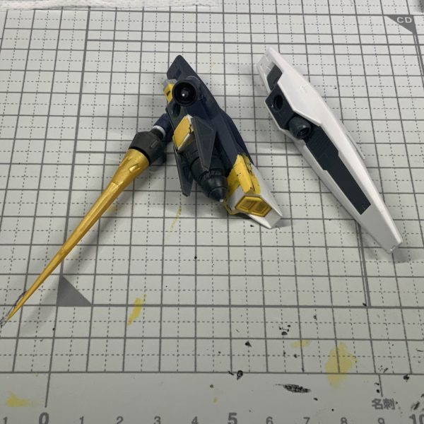 アニメ放送されているオルタナティブ作品の要素を全て入れてGバウンサーを改造しています。Gバウンサー自体のパーツも、ポリキャップ以外は全て手を加えて加工する予定のため、原型はほぼ残らないかな、と予想しています。完成予定は、早くて2026年4月下旬を考えています。（7枚目）