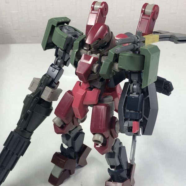 武器ゴツめ、本体軽めグレイズのミキシング