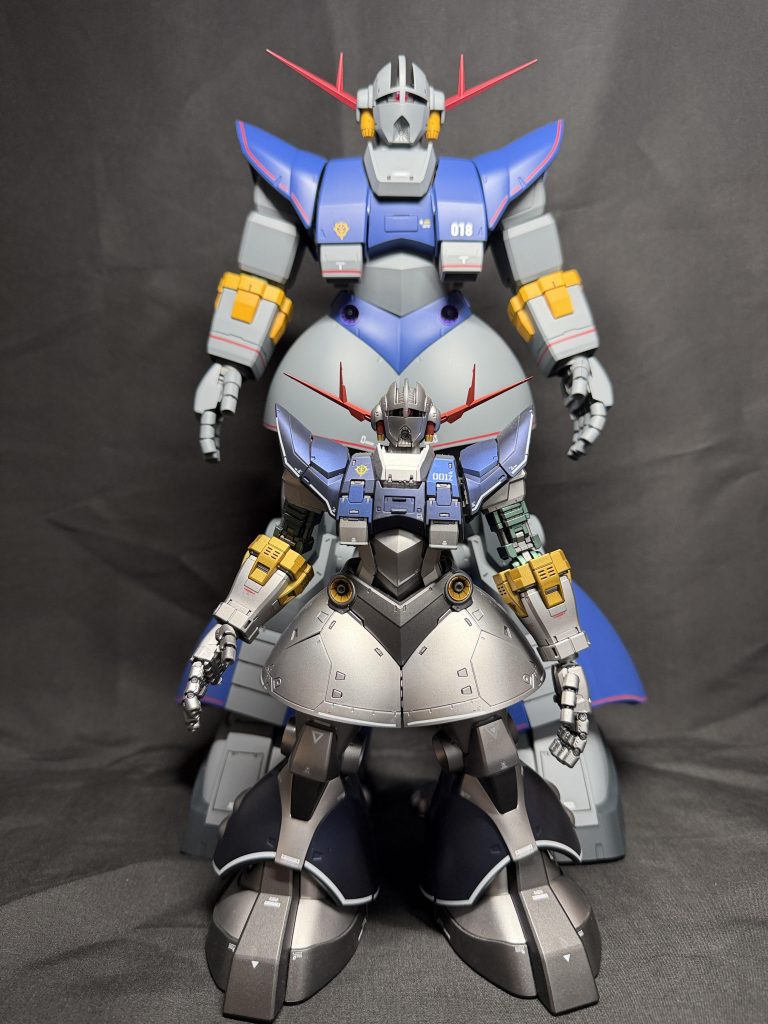 RG版を作成中はまさかMGを手にできるとは思ってませんでした