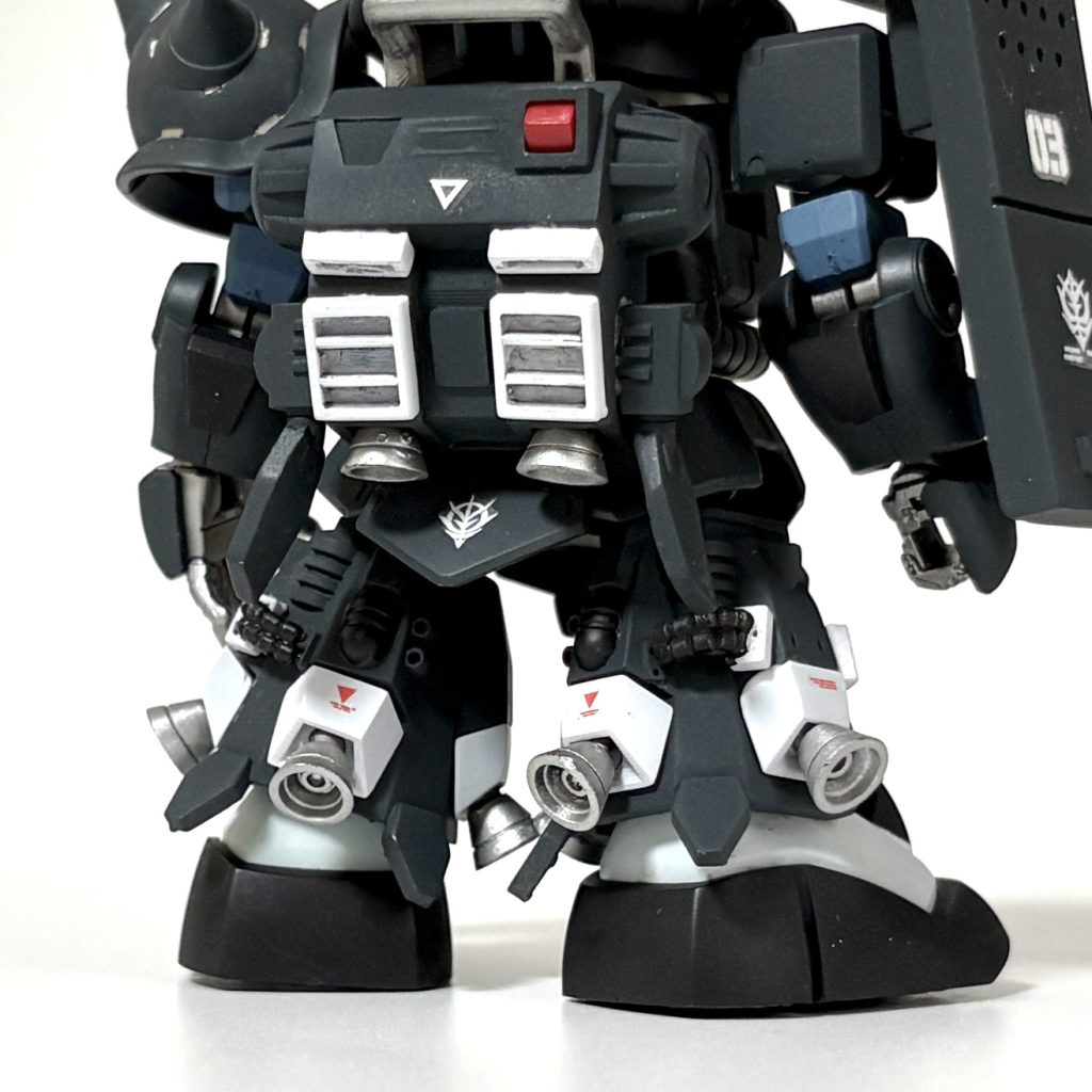 背面を接写で。火力の強さが前面に出たディテールがカッコいい。。