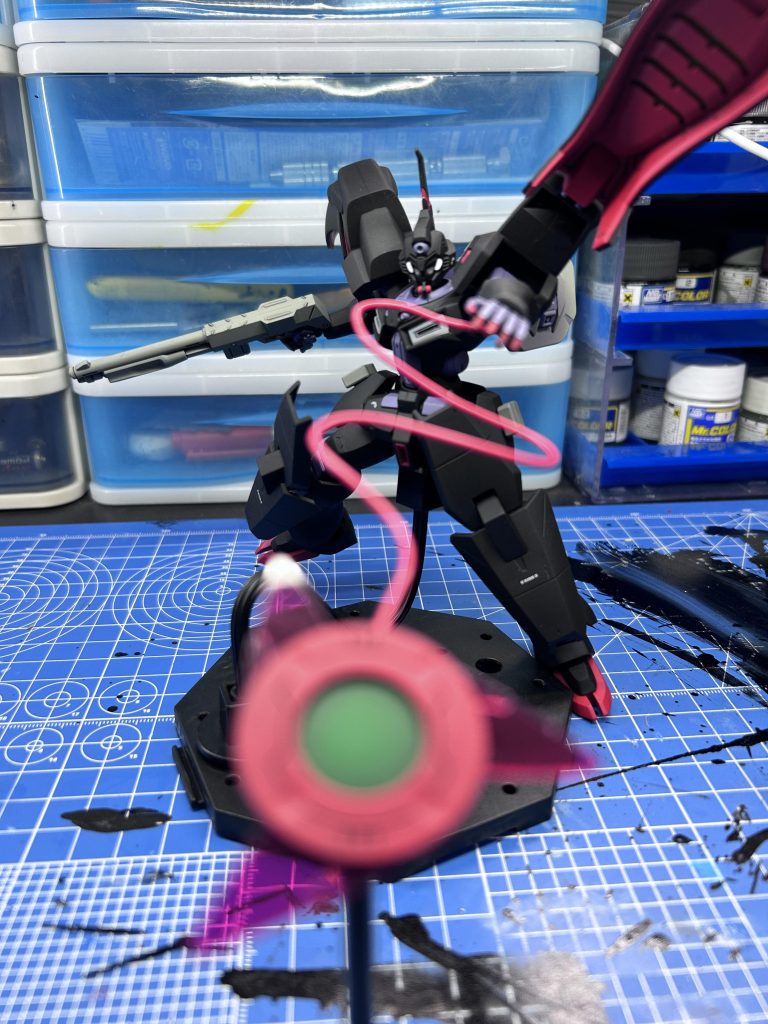 ビーム・リング投射（正面）