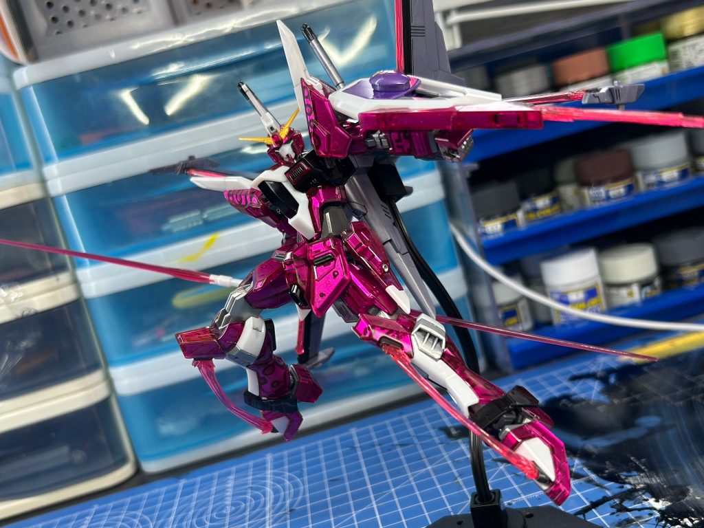 インフィニットジャスティスガンダム弐式【クリアカラー】–5枚目/制作者：多趣味の生き甲斐
