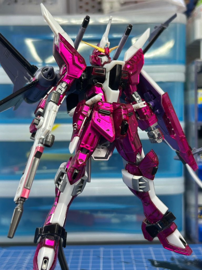 インフィニットジャスティスガンダム弐式【クリアカラー】–2枚目/制作者：多趣味の生き甲斐