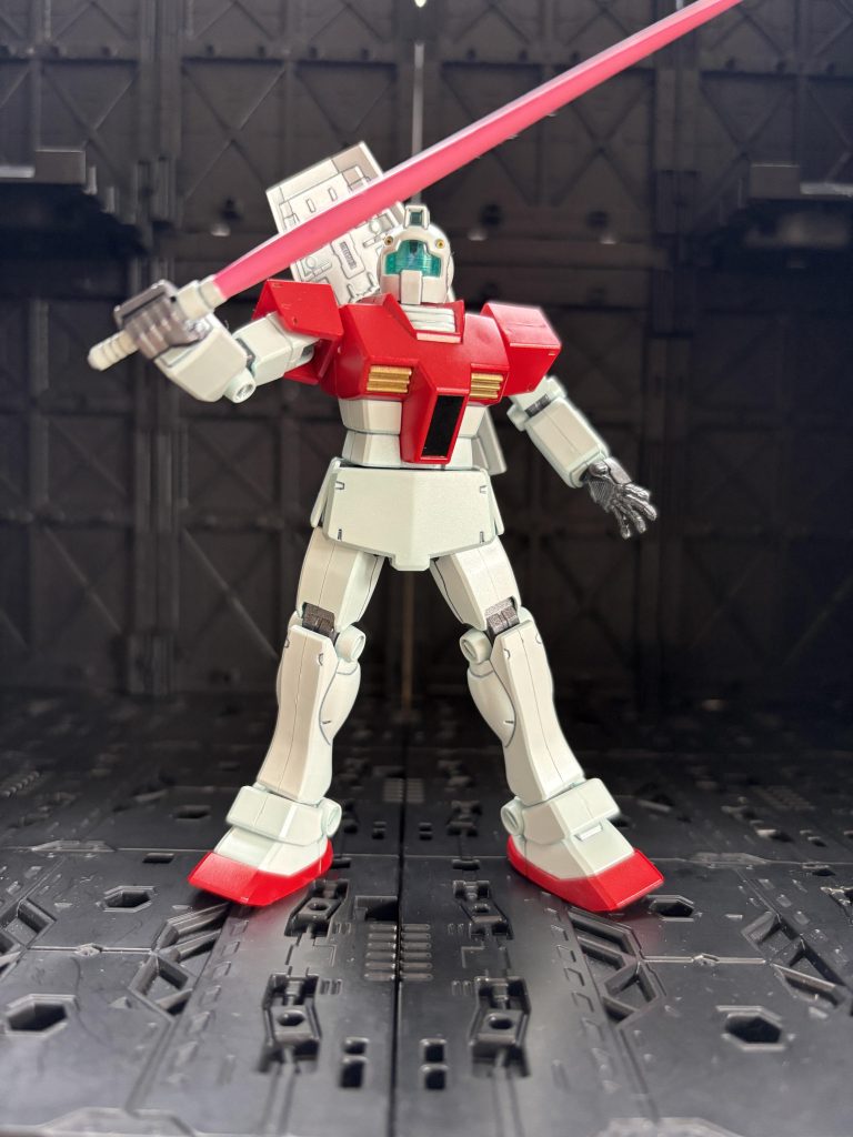 ビームサーベル抜刀❗️