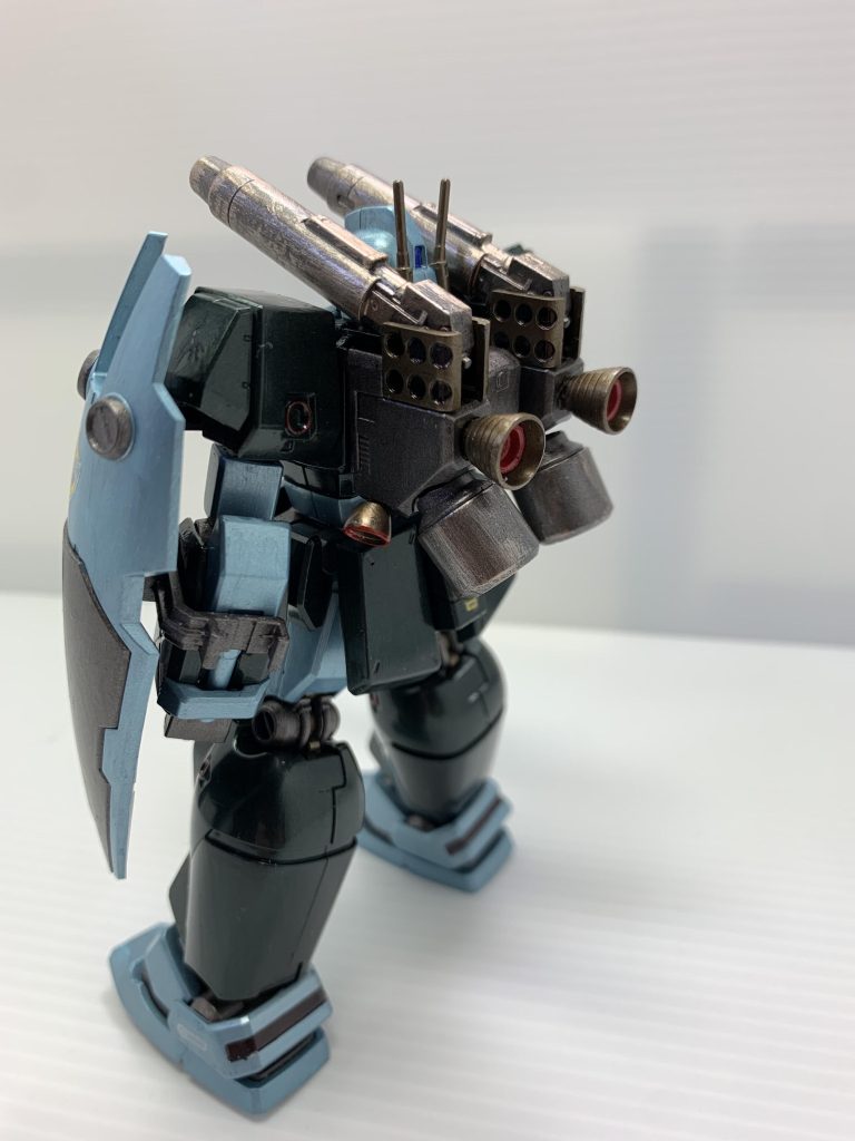 バックショット。バーニアを強化しました。