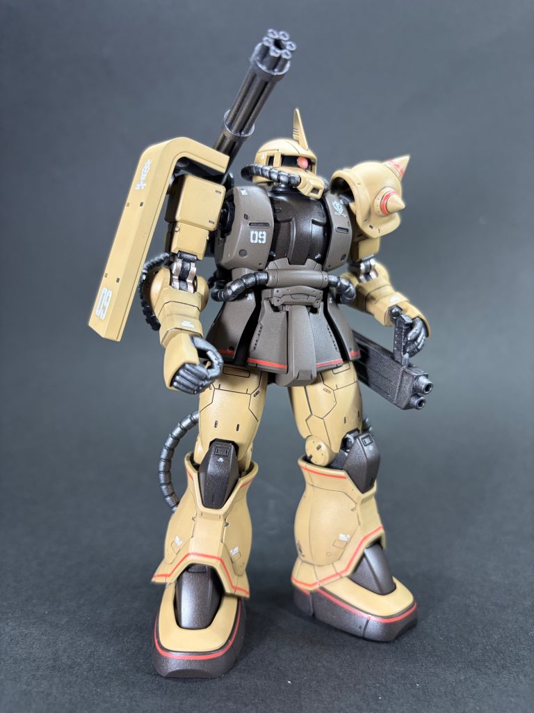 HG ザク ハーフキャノン THE ORIGIN MSD