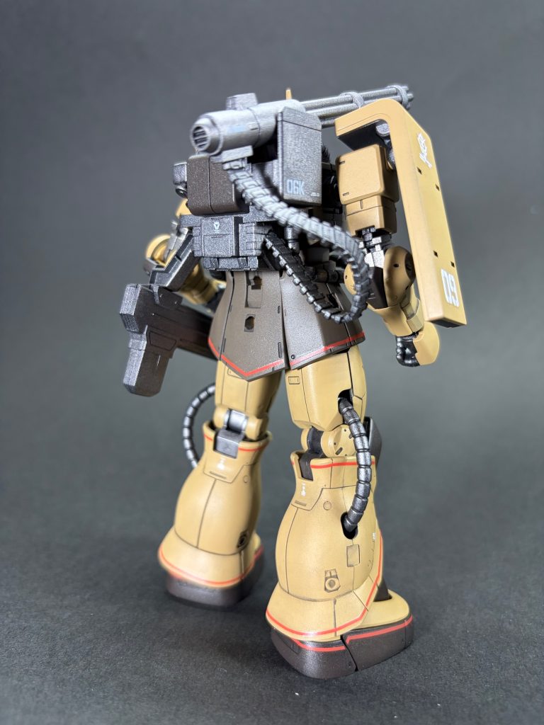 ガトリングのベルトマガジンがたまりません。