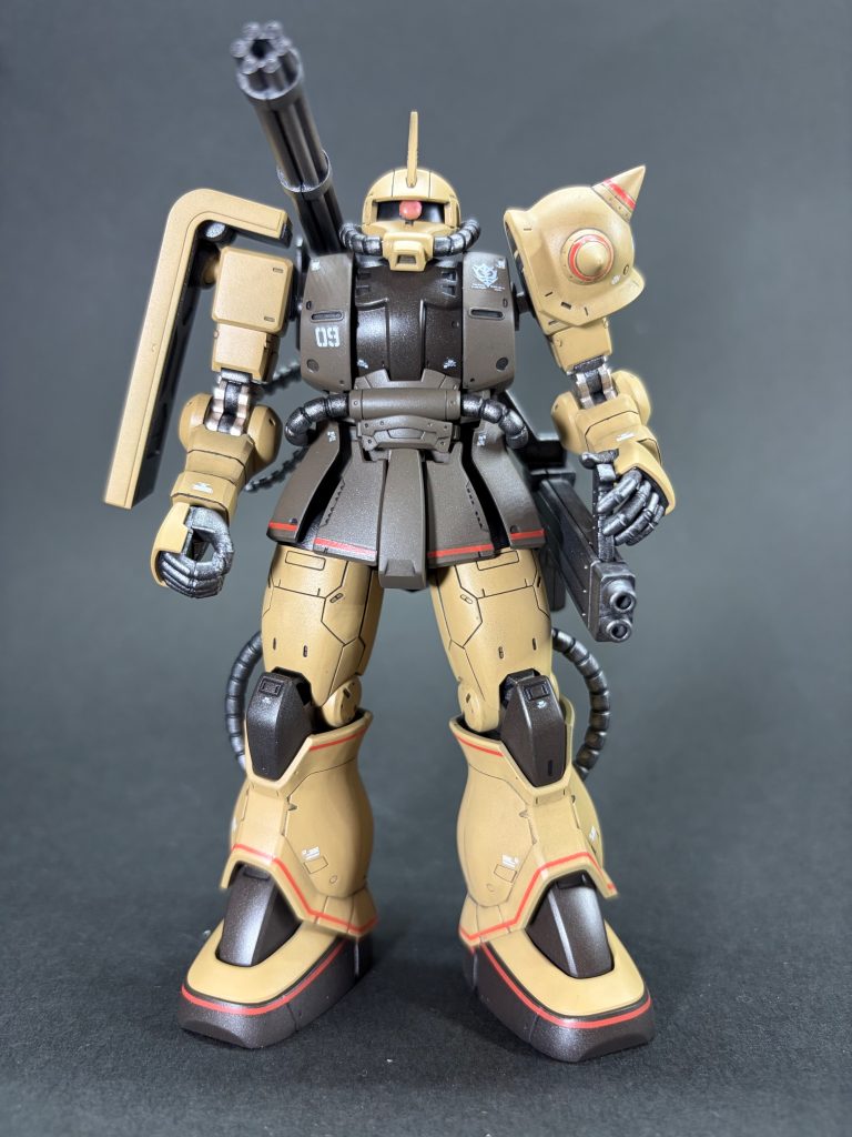 HG ザク ハーフキャノン THE ORIGIN MSD–5枚目/制作者：conta