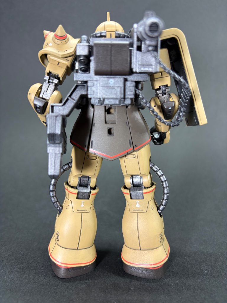 HG ザク ハーフキャノン THE ORIGIN MSD–2枚目/制作者：conta
