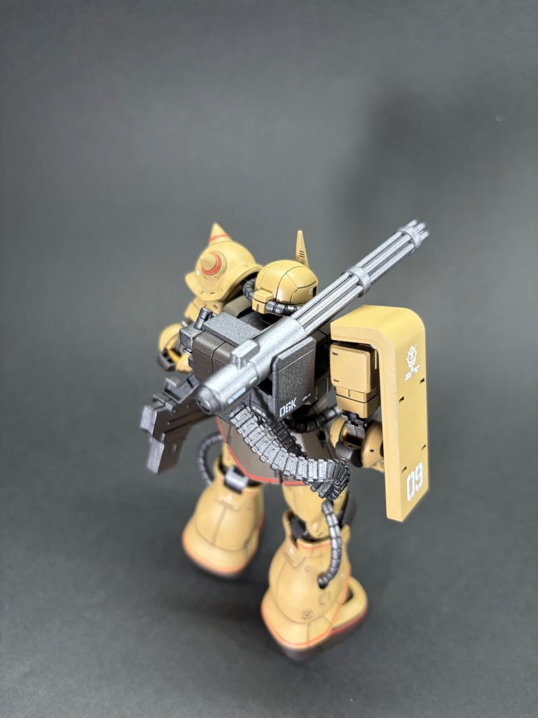 HG ザク ハーフキャノン THE ORIGIN MSD–3枚目/制作者：conta