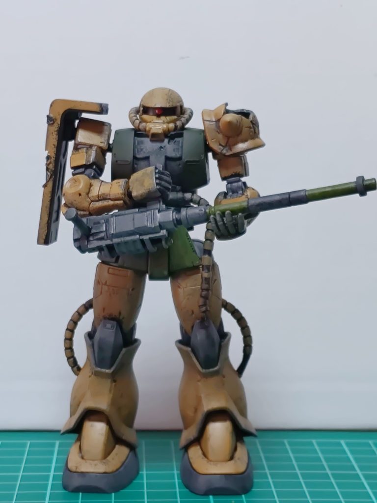 トップ小隊 ザクII   デル機–5枚目/制作者：ヨモギ