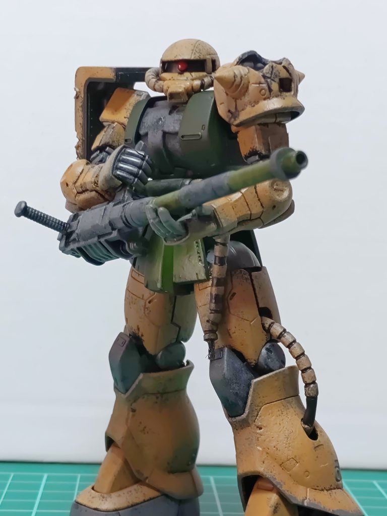 トップ小隊 ザクII   デル機–4枚目/制作者：ヨモギ