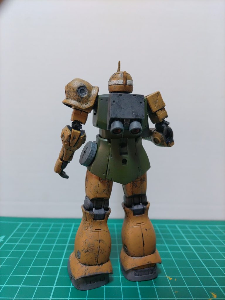 トップ小隊   トップ機 ザクI–3枚目/制作者：ヨモギ