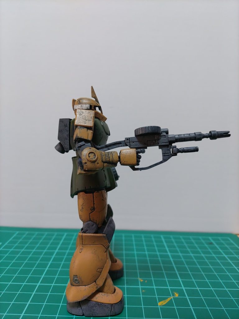 トップ小隊   トップ機 ザクI–5枚目/制作者：ヨモギ