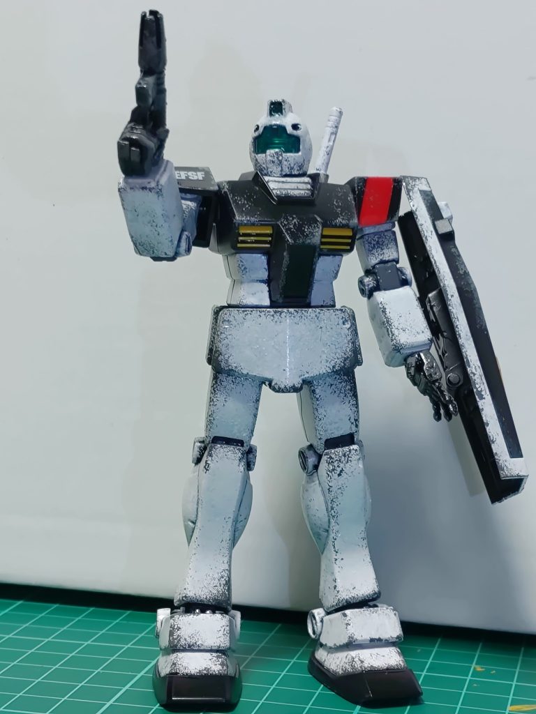 スイッチのSDガンダムのゲームに出てきた部隊です。&nbsp;ちょうどジムが再販されていてなんの部隊のカラーにしようか悩んで最終的に決めたのがギャザーロード隊です。