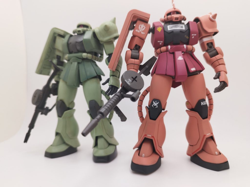 HGザクII 作成しました！