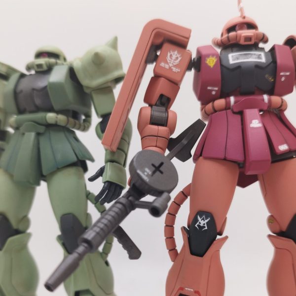 HGザクII 作成しました！