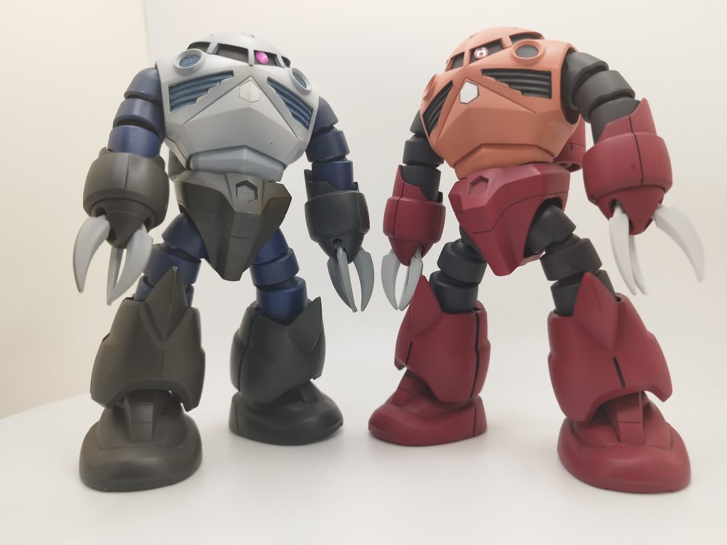 ジオン水泳部。全塗装HGUCズゴック完成